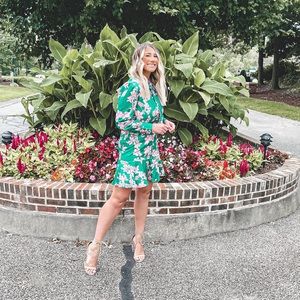 Floral Long Sleeve Dress